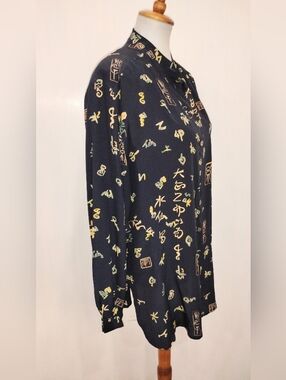 LARGE GALINDA SILK BLOUSE